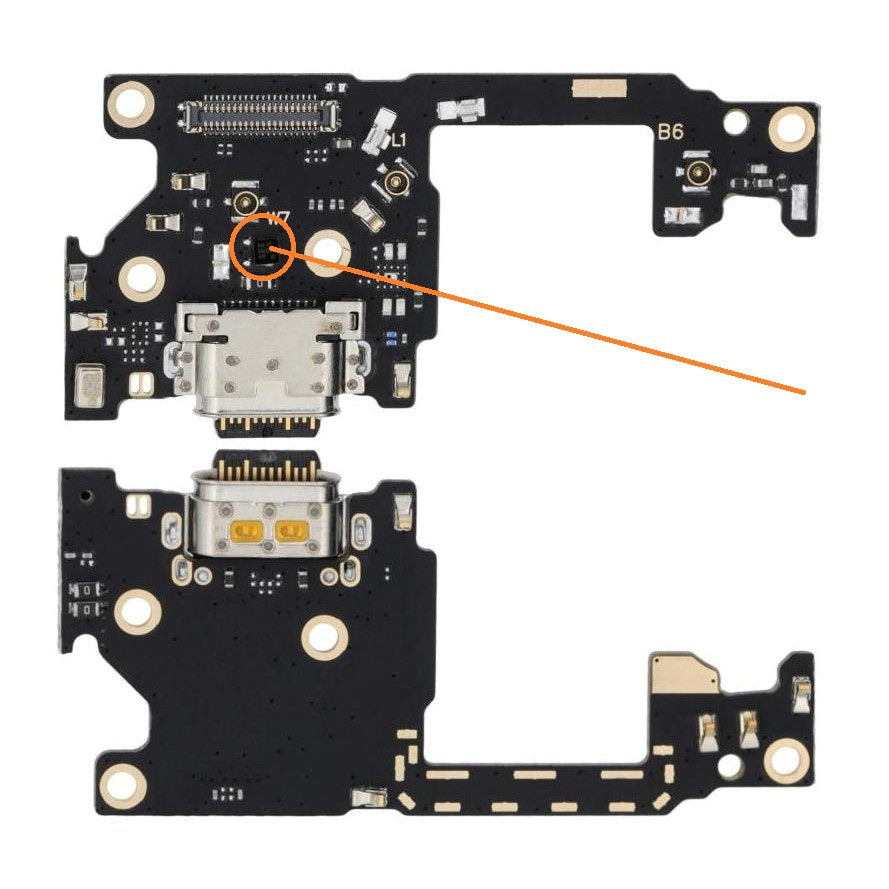 Charging Port PCB CC Board For Moto Edge 20