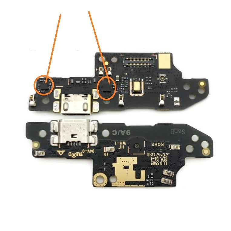 Charging Port PCB CC Board For Redmi 9A