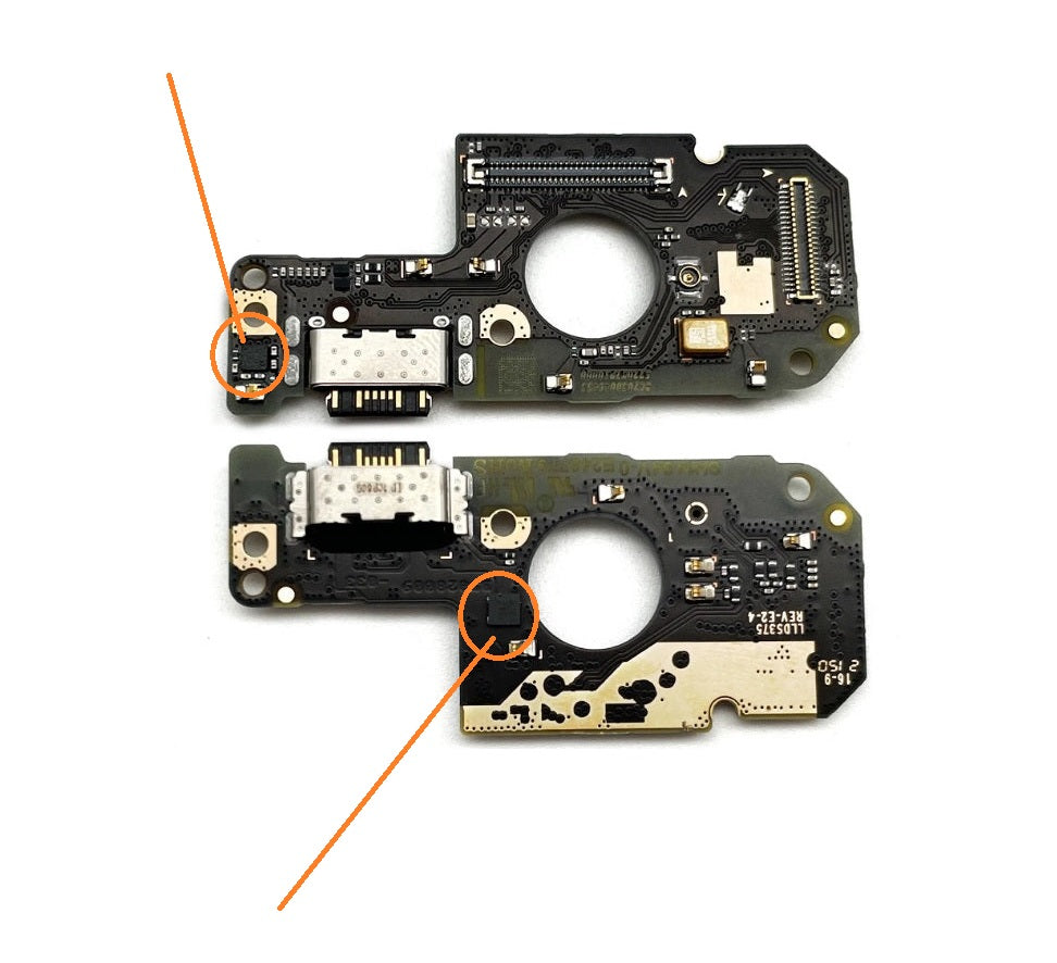 Charging Port PCB CC Board For Poco M4 Pro 4G (ICs Fast Charging