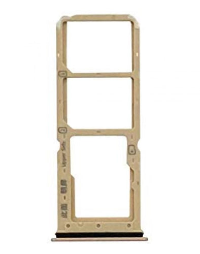 SIM Card Holder Tray For Vivo Y81 : Gold