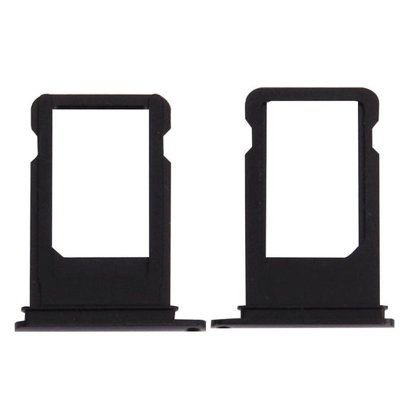 SIM Card Holder Tray For Apple iPhone 7 : Black