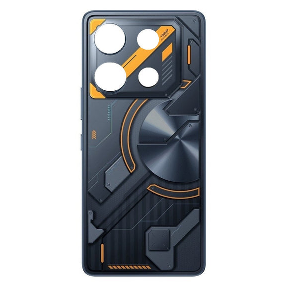 Back Panel Cover For Infinix GT 10 Pro 5G : Black