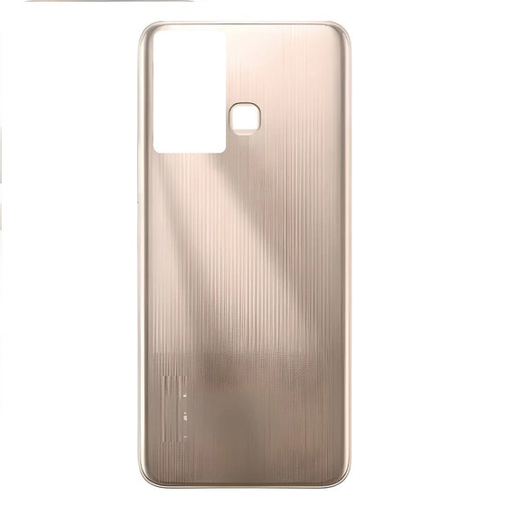 Back Panel Cover For Infinix Hot 12 Play 4G : Gold