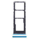 Sim Tray Card Holder For Infinix Hot 12 Play : Blue