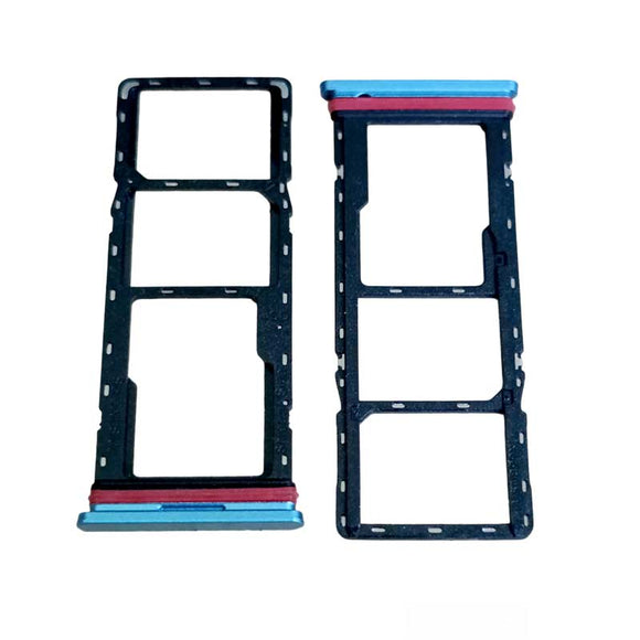 Sim Tray Card Holder For Infinix Hot 12 Pro : Blue