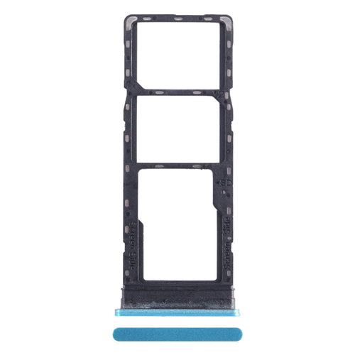 Sim Tray Card Holder For Infinix Hot 12 : Blue