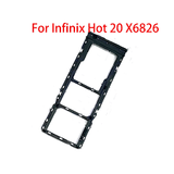 Sim Tray Card Holder For Infinix Hot 20 5G : Black