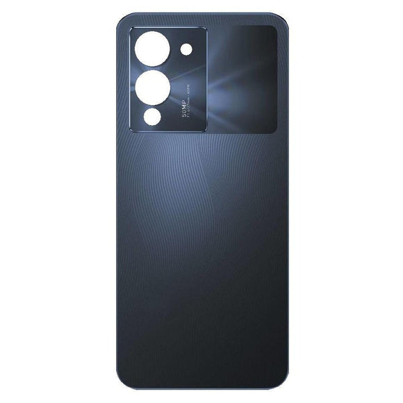 Back Panel Cover For Infinix Note 12 Turbo 4G : Black