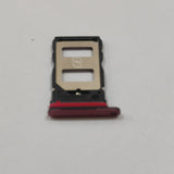 SIM Tray Card Holder For Infinix Note 50s 5G Plus X6870 : Red