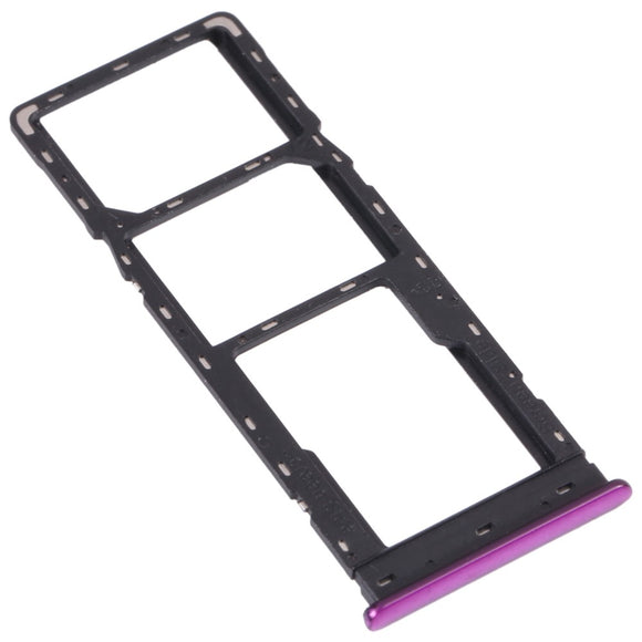 SIM Card Holder Tray For Infinix S4 : Purple