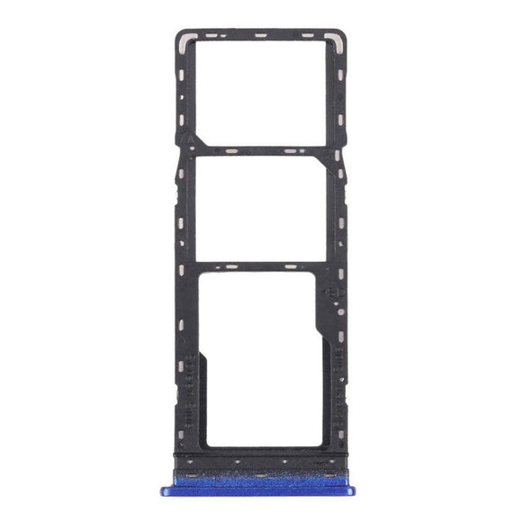 SIM Card Holder Tray For Infinix Smart 4 / Smart 4 Plus : Blue