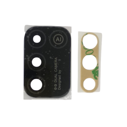 thumbnail image 2 of Motorola Moto G Power 2021 Camera Lens Replacement - 2 Pack Black Glass Cover With Adhesive 2 of 10