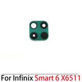 Back Rear Camera Glass Lens For Infinix Smart 6 : Green