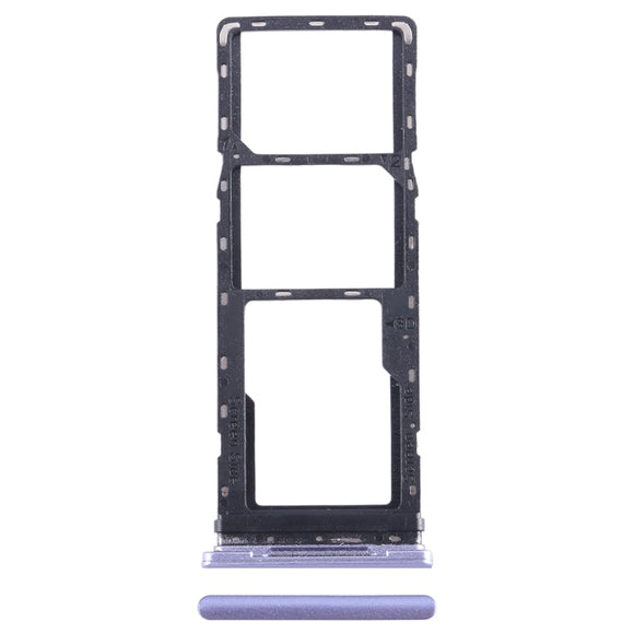 SIM Card Holder Tray For Infinix Smart 6 : Purple
