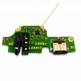 Charging Port Board Connector CC Flex For Lava Yuva2 4G LZX411