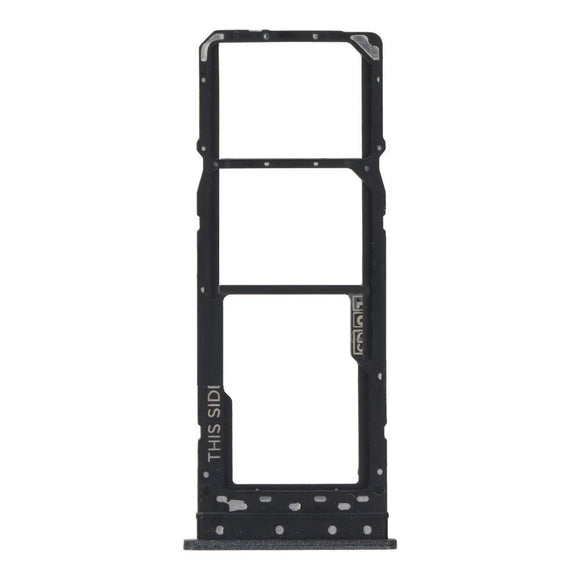 Sim Tray Card Holder For Moto E22s : Black