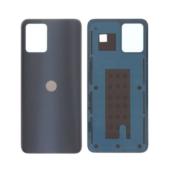 Back Panel Battery Door Cover For Moto E13 : Black