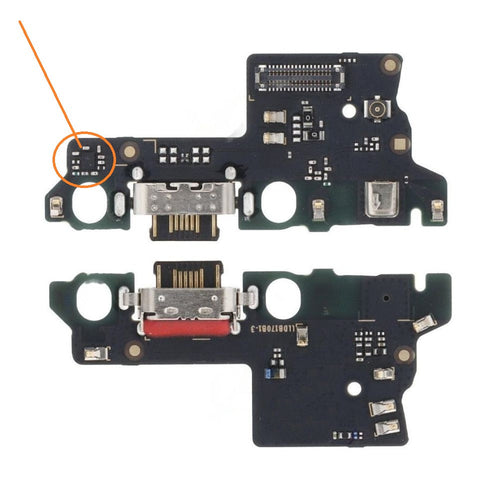 Charging Port PCB Board Flex For Moto E13 (Fast Charging Network ICs)