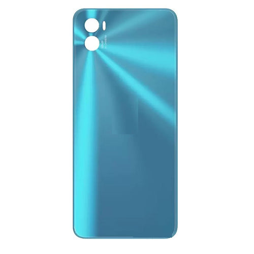 Back Panel Battery Door Cover For Moto E22s : Arctic Blue