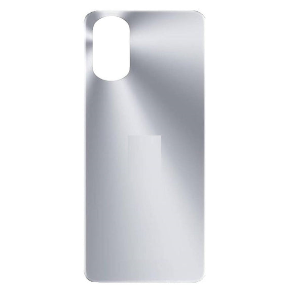 Back Panel Battery Door Cover For Moto E32s : Misty Silver