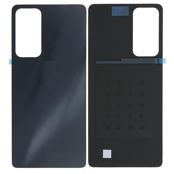 Back Panel Battery Door Cover For Moto Edge 20 5G : Black