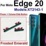 External Power and Volume Buttons For Moto Edge 20 : Emerald Green