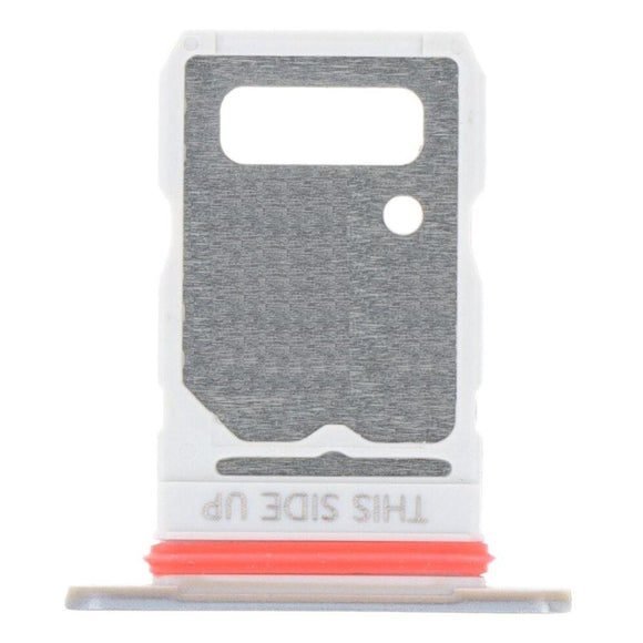 SIM Card Holder Tray For Moto Edge 20 : Frosted Pearl