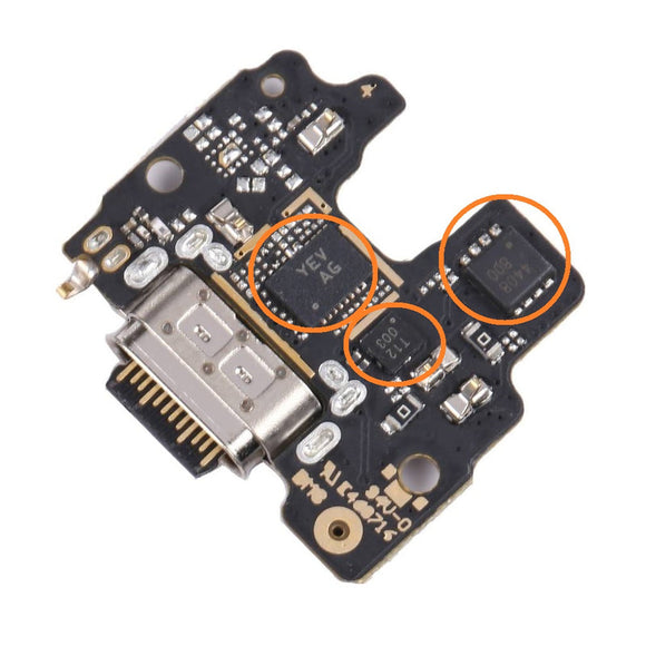 Charging Port PCB Board Flex For Moto Edge 30 Fusion