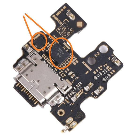 Charging Port PCB Board Flex For Moto Edge 30 Ultra