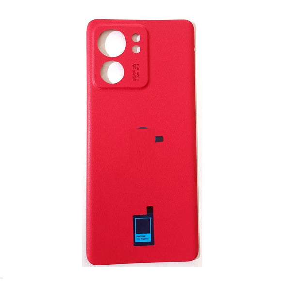 Back Panel Battery Door Cover For Moto Edge 40 : Magenta Red