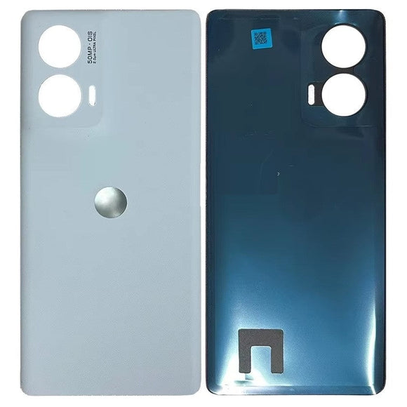 Back Panel Battery Door Cover For Moto Edge 50 Fusion 5G : Light Blue