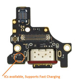 Charging Connector Flex / PCB Board Port For Moto Edge 50 Fusion 5G