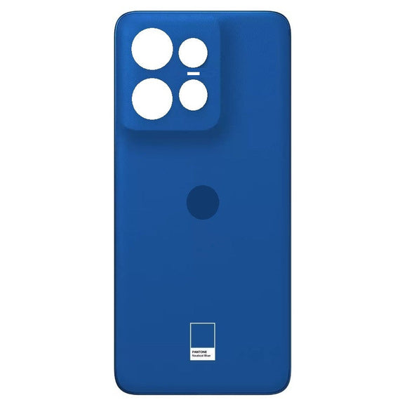 Back Panel Battery Door Cover For Moto Edge 50 Pro 5G : Caneel Bay Blue