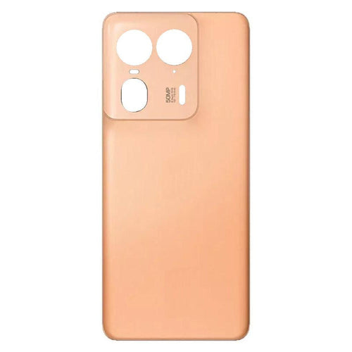 Back Panel Battery Door Cover For Moto Edge 50 Ultra 5G : Peach Gold