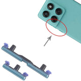 External Side Button Out Keys Power Volume Buttons For Moto Edge 60 Fusion Amazonite Green