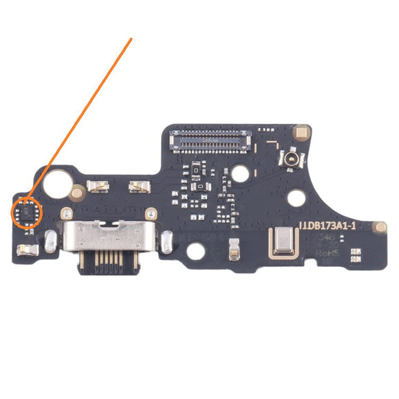 Charging Port PCB Board Flex For Moto G04 (Fast Charging Network ICs)