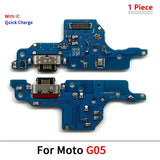Charging Connector Flex / PCB Board Port For Moto G05