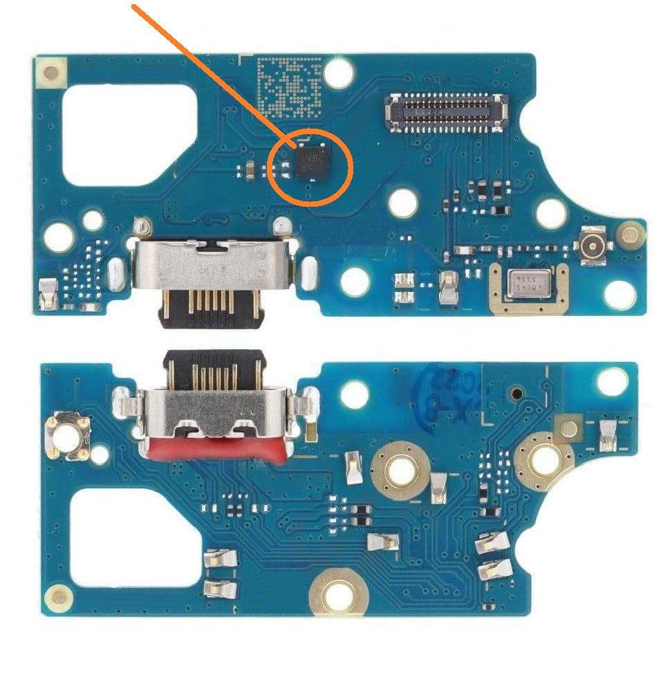 SPAREWARE Usb Charging Port Charging Pcb Connector Flex Cable Compatible For Motorola G22