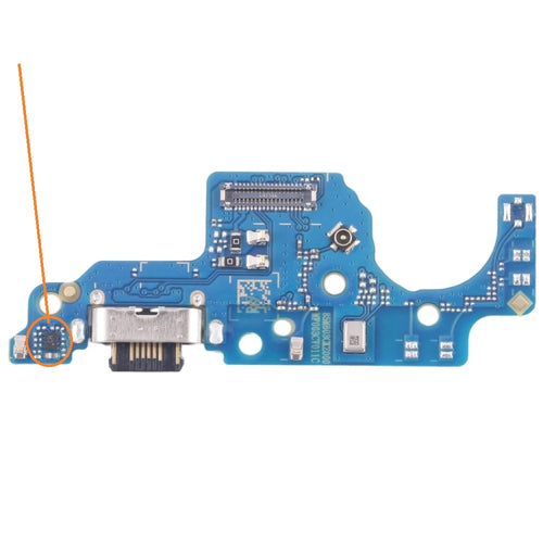 Charging Port PCB Board Flex For Moto G24 Power (Fast Charging Network ICs)