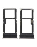 Sim Tray Card Holder For Moto G35 : Black