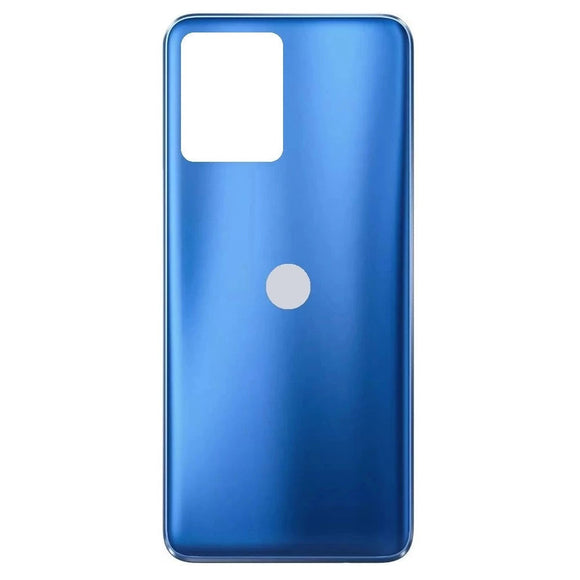 Back Panel Battery Door Cover For Moto G64 5G : Blue