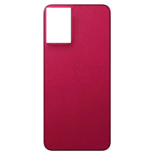 Back Panel Battery Door Cover For Moto G64 5G : Red