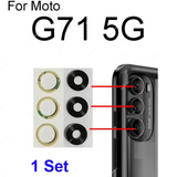 Back Rear Camera Glass Lens For Moto G71