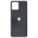 Back Panel Battery Door Cover For Moto G72 : Black