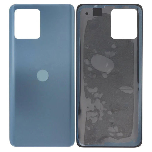 Back Panel Battery Door Cover For Moto G72 : Polar Blue