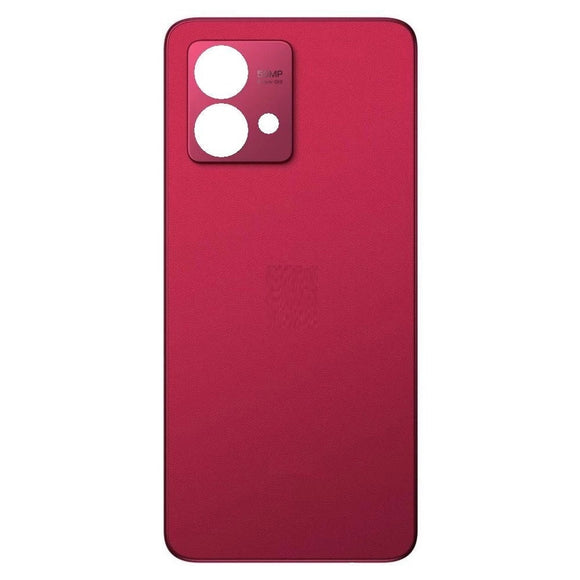 Back Panel Battery Door Cover For Moto G84 5G : Magenta Red