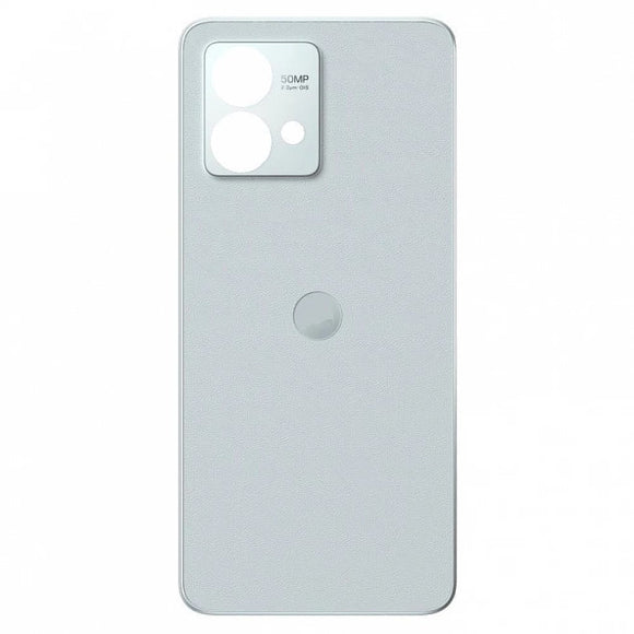 Back Panel Battery Door Cover For Moto G84 5G : Marshmallow White