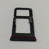 SIM Tray Card Holder For Moto G86 Power 5G : Black