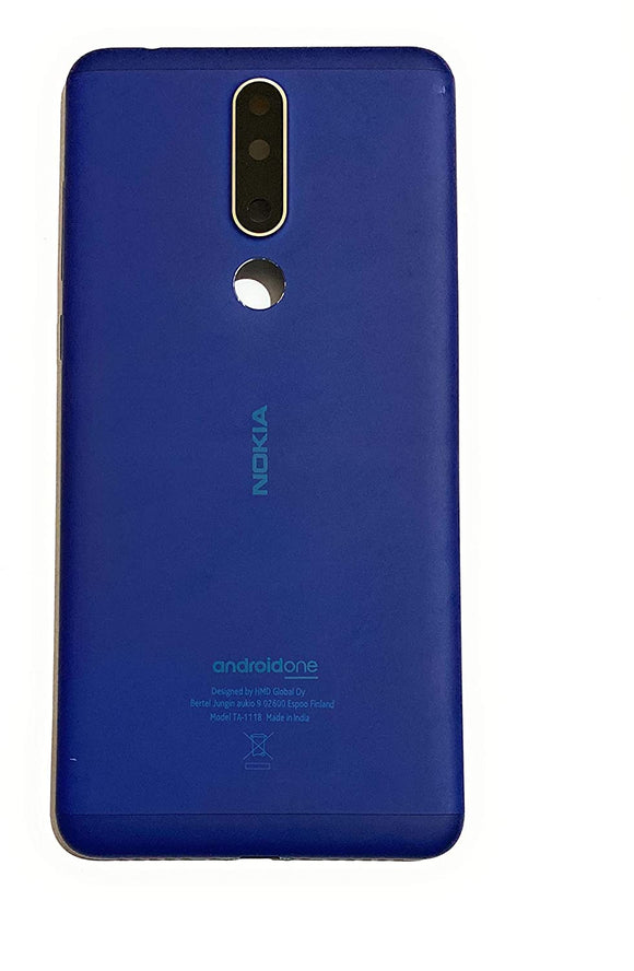 Back Panel Cover for Nokia 3.1 Plus : Blue