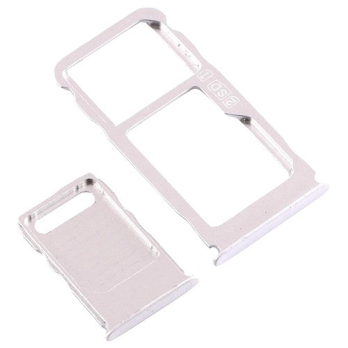 SIM Card Holder Tray For Nokia 3.1 Plus : White
